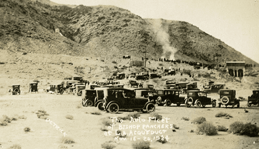 Seizure of the Alabama Gates near Lone Pine during the California water wars.