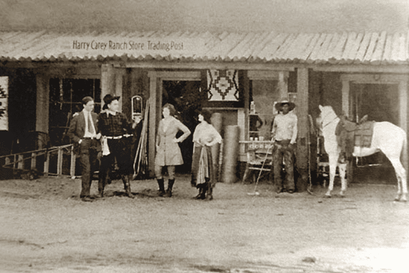 Harry Carey Ranch Store Trading Post, destroyed in the St. Francis Dam disaster.