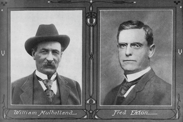 (1913)^# – Portrait photographs of William Mulholland and Fred Eaton
