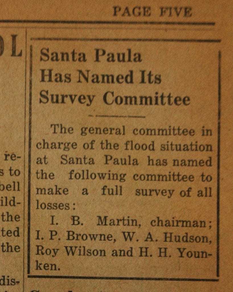 From the Fillmore American, Thursday, March 15, 1928, page 5