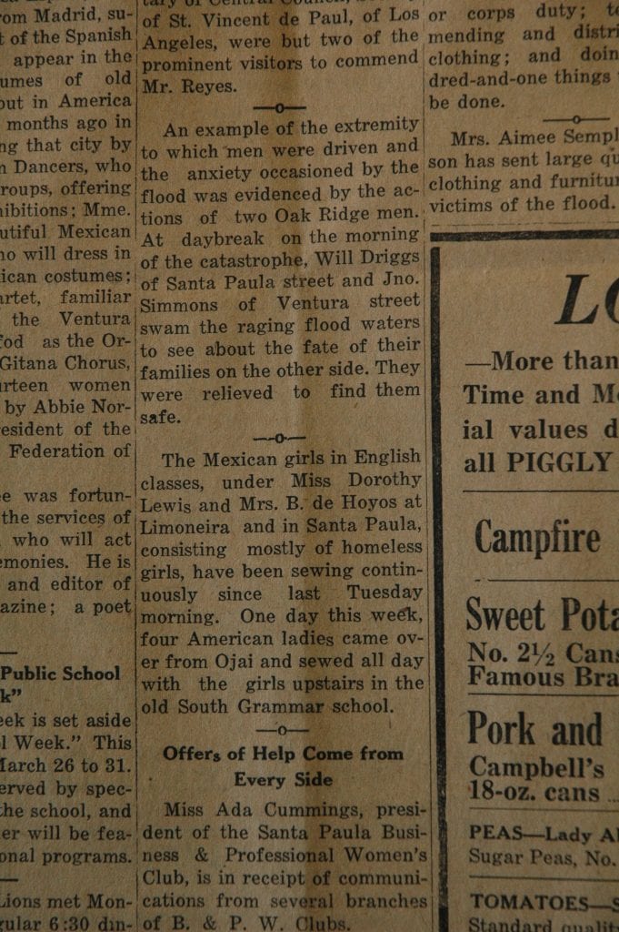 From the Fillmore American, Thursday, March 22, 1928, page 4