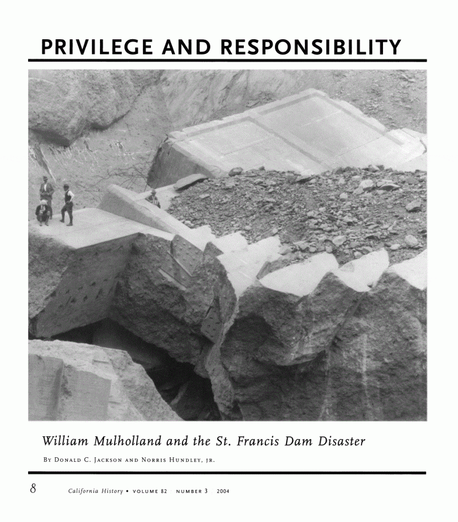 Norris Hundley Jr. and Donald C. Jackson, "Privilege and Responsibility"