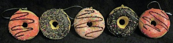 NEW Doughnut Christmas Ornaments