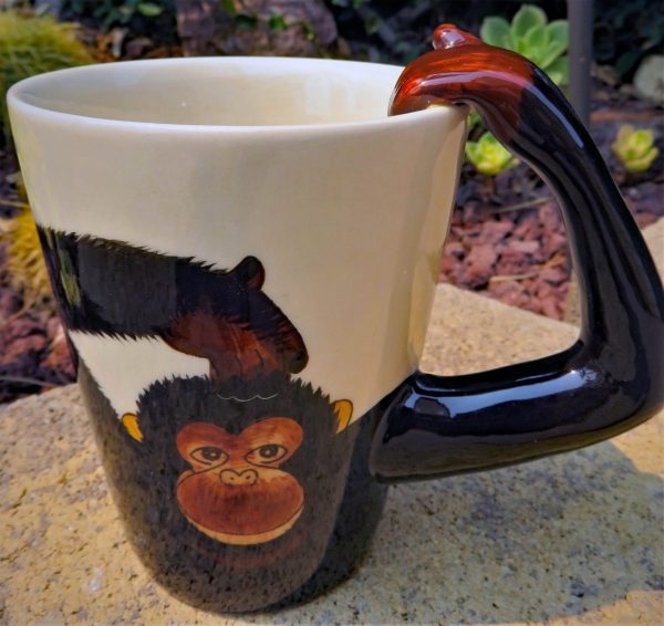 Crazy and Fun Monkey Mug